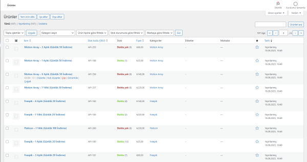 SMM - Dijital Lisans Siteleri İçin WooCommerce Entegrasyonu
