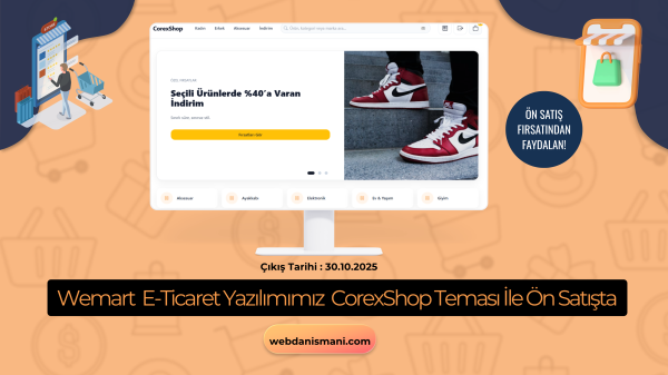 Wemart E-Ticaret Yazılımı 